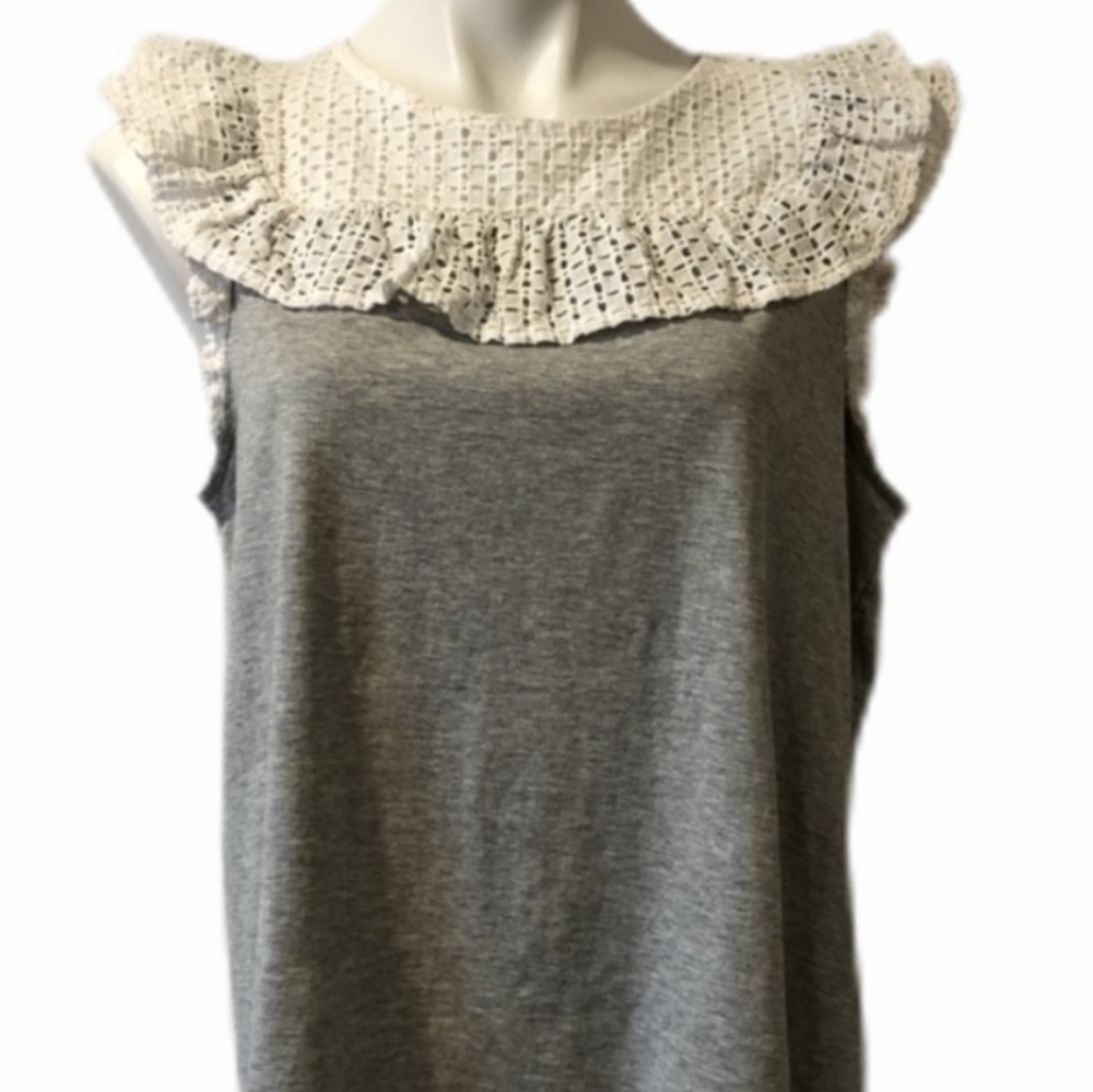 💥J. Crew Cap Sleeve with Eyelet Detail